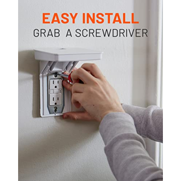 ECHOGEAR Outlet Shelf for Easy Home Organization