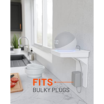 ECHOGEAR Outlet Shelf for Easy Home Organization