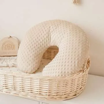 Konssy 2 Pack Nursing Pillow Covers for Breastfeeding