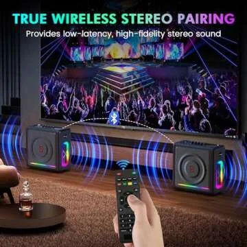 Portable Karaoke Machine with Pitch Correction & Echo Effect