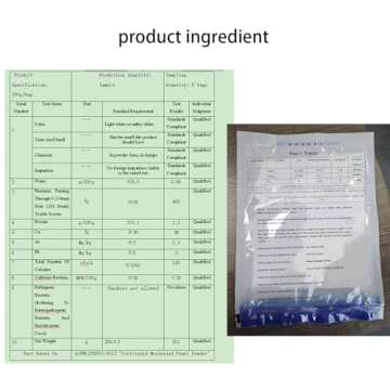 Pearl Powder Facial Mask Mud Can Mix with Vegetable Fruit Juice for Repair Face Acne Skin Firming Face Skin