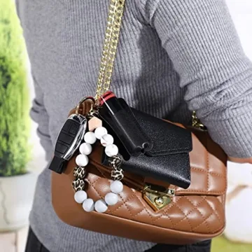 Weewooday Wristlet Bracelet Keychain Wallet Lipstick Holder