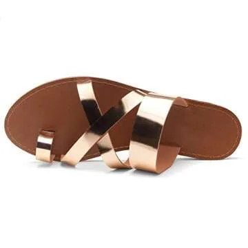 Herstyle Donnoddi Women’s Chic Slip-on Flip Flops