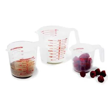 Norpro Plastic Measuring Cup for Precise Baking & Cooking