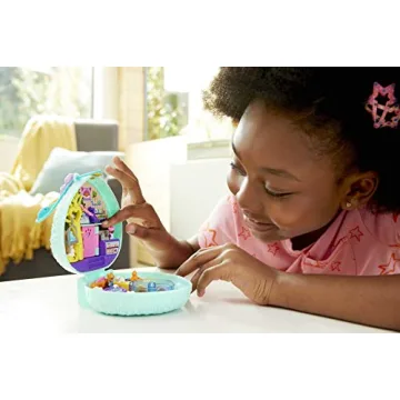 Polly Pocket Hedgehog Café Playset, Fun & Engaging Toy