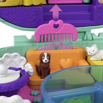 Polly Pocket Hedgehog Café Playset, Fun & Engaging Toy