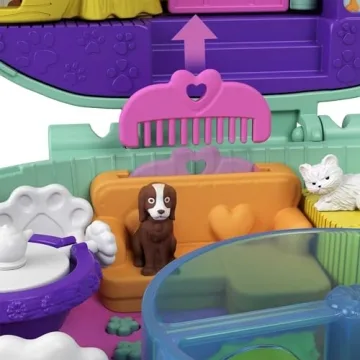 Polly Pocket Hedgehog Café Playset, Fun & Engaging Toy