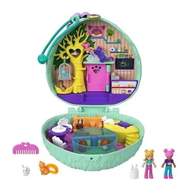 Polly Pocket Hedgehog Café Playset, Fun & Engaging Toy