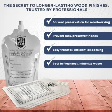StopLossBags Pack for Wood Finishing - No Waste, Full Quality