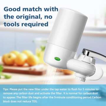 Faucet Filter Replacement for Brita - 2-Pack