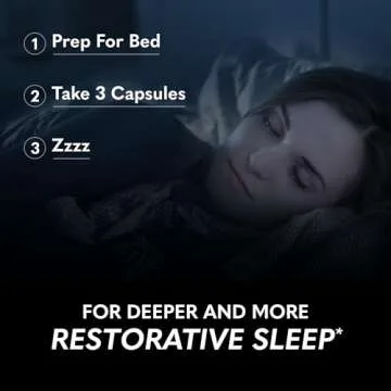 BODi Last Thing Complete Sleep Supplement with L-theanine, Ashwagandha, Magnesium Glycinate, Melatonin - Calming Night Time Stress Defense for Deep Restorative Sleep - 30 Day Supply (90 Capsules)