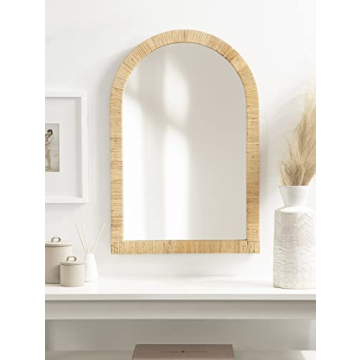 Elegant Kate and Laurel Rahfy Mirror for Bohemian Decor