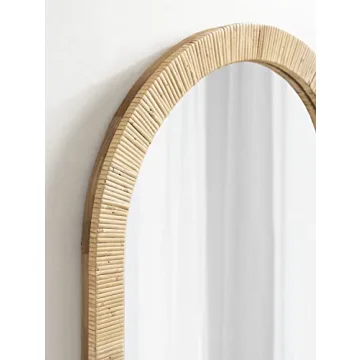 Elegant Kate and Laurel Rahfy Mirror for Bohemian Decor