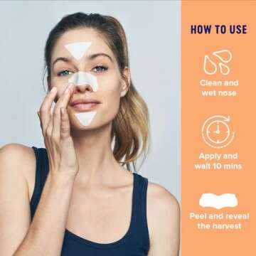 Bioré T-Zone Blackhead Remover Strips, Deep Cleansing Pore Strips, (5 Nose + 5 Face + 5 Chin Strips...