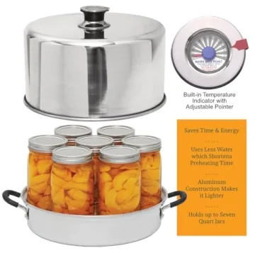 Kitchen Crop Steam Canner Ideal for Quick Canning