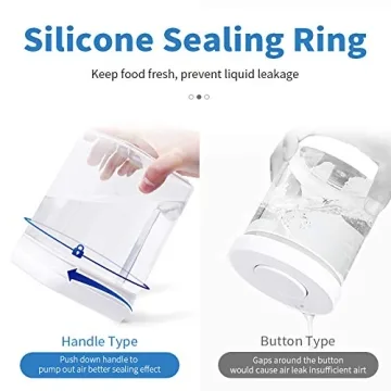 Kitsure Airtight 8 PC Food Storage Container Set