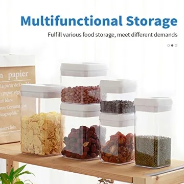 Kitsure Airtight 8 PC Food Storage Container Set