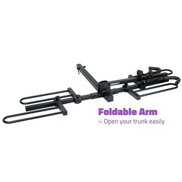 VENZO 2 Bike Bicycle Platform Carrier for Cars and SUVs