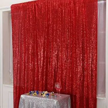 SquarePie Sequin Backdrop for Stunning Photography Events