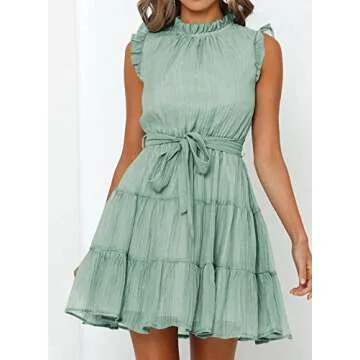 FARYSAYS Elegant Sleeveless Mini Dress for Women