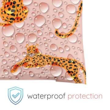 Poly Mailers 10x13 100 Pack | Self-Sealing Shipping Bags Envelopes for Small Business | Waterproof Durable Packaging | Variety Sample Pack | Thank You Floral Cheetah | à la mode Mailers