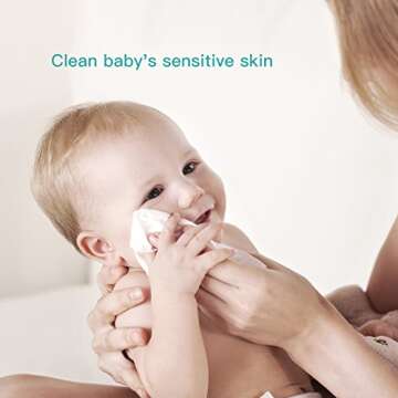 Winner Sterile Saline Wipes for Sensitive Skin and Personal Care