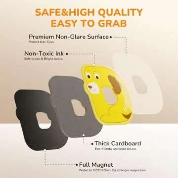 JoyCat Magnetic Letters for Kids - Educational Animal Toys