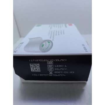 3M Micropore Paper Tape - White, 1" x 10yds (Box of 12)