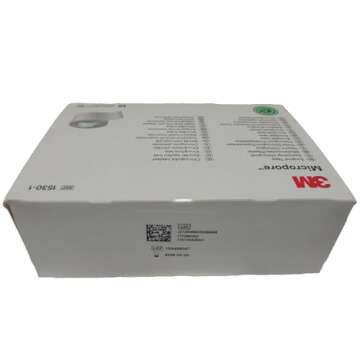 3M Micropore Paper Tape - White, 1" x 10yds (Box of 12)