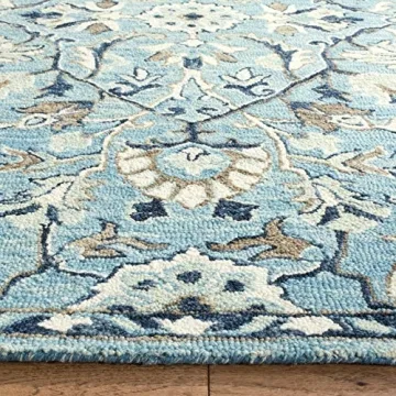 Elegant SAFAVIEH Blossom Handmade Wool Accent Rug