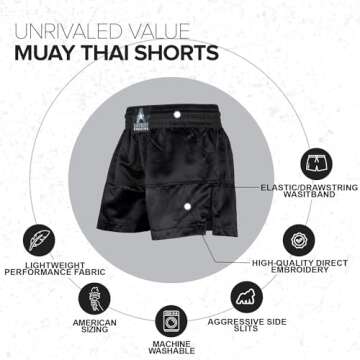 Top Quality Muay Thai Shorts for Ultimate Performance