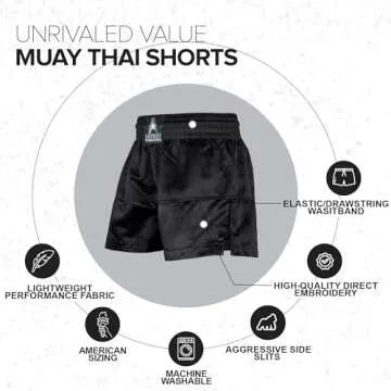 Top Quality Muay Thai Shorts for Ultimate Performance
