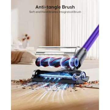 Cordless Vacuum Cleaner with 40KPA Powerful Suction