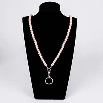 Stylish DEPAJA Beaded Lanyards for ID Badges and Keys