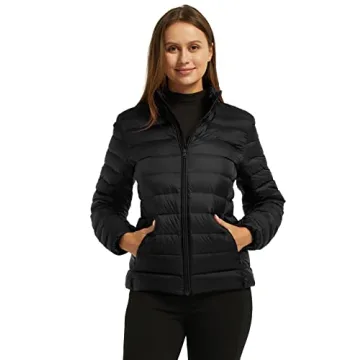 Wantdo Women's Packable Down Jacket for Travel and Style
