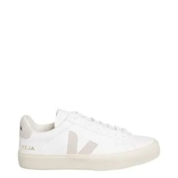 Veja Women's Campo Sneakers, Extra White/Natural Suede, 5 Medium US