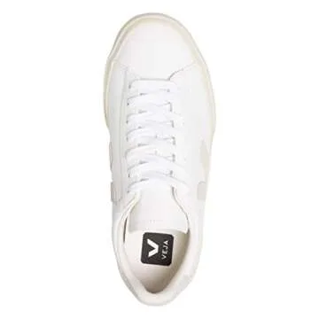Veja Women's Campo Sneakers, Extra White/Natural Suede, 5 Medium US
