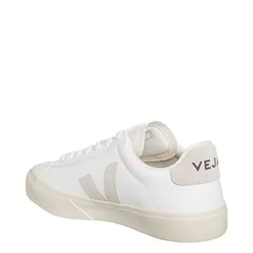 Veja Women's Campo Sneakers, Extra White/Natural Suede, 5 Medium US