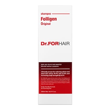 Folligen Shampoo for Thinning Hair and Scalp Health
