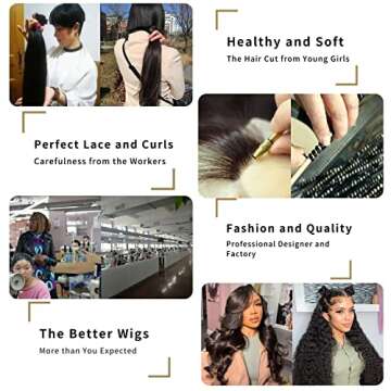 Redoly 13x4 Deep Wave HD Transparent Lace Front Wigs Pre Plucked with Baby Hair 180% Density Brazilian Human Hair Wigs for Black Woman Glueless Natural Hairline Bleached Knots Wet and Wavy 26 inch