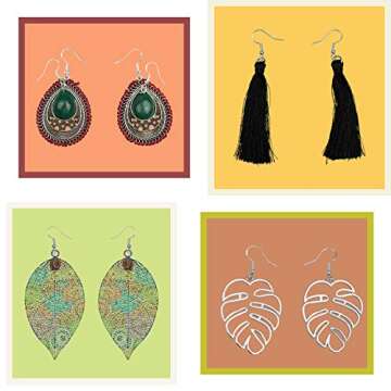 925 Sterling Silver Gold Earring Hooks for Jewelry Making