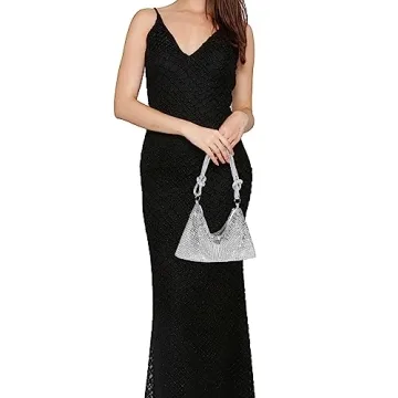 Sparkly Rhinestone Purse for Evening Events and Parties