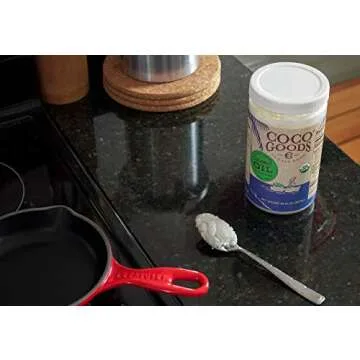 CocoGoodsCo Cold-Pressed Organic Coconut Oil 60 fl. oz