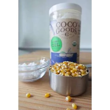 CocoGoodsCo Cold-Pressed Organic Coconut Oil 60 fl. oz