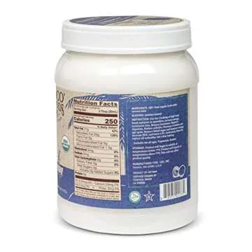 CocoGoodsCo Cold-Pressed Organic Coconut Oil 60 fl. oz