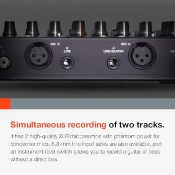 TASCAM DP-03SD Digital 8-Track Recorder for Musicians