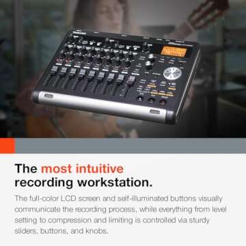 TASCAM DP-03SD Digital 8-Track Recorder for Musicians