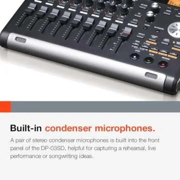 TASCAM DP-03SD Digital 8-Track Recorder for Musicians