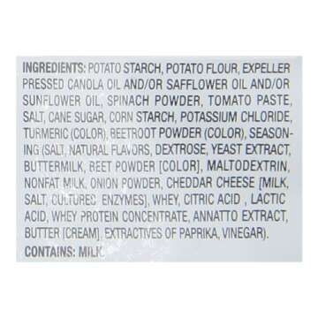 Sensible Portions Screamin' Hot Veggie Straws - Healthy Snack