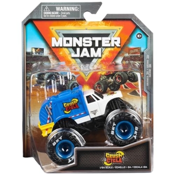 Monster Jam Official Crush Cycle Monster Truck - Die-Cast Vehicle, 1:64 Scale for Kids Ages 3+